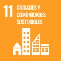 Icono del  Objetivo de Desarrollo Sostenible 11