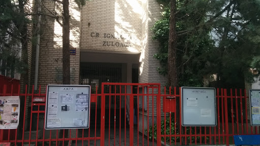 Fachada del Colegio Público Ignacio Zuloaga