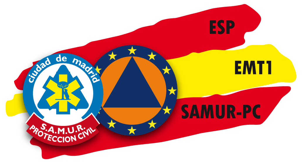 Logotipo UCPM (Union Civil Protection Mechanism) Mecanismo Europeo de Protección Civil