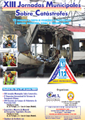 Cartel de las XIII Jornadas Municipales Sobre Catástrofes