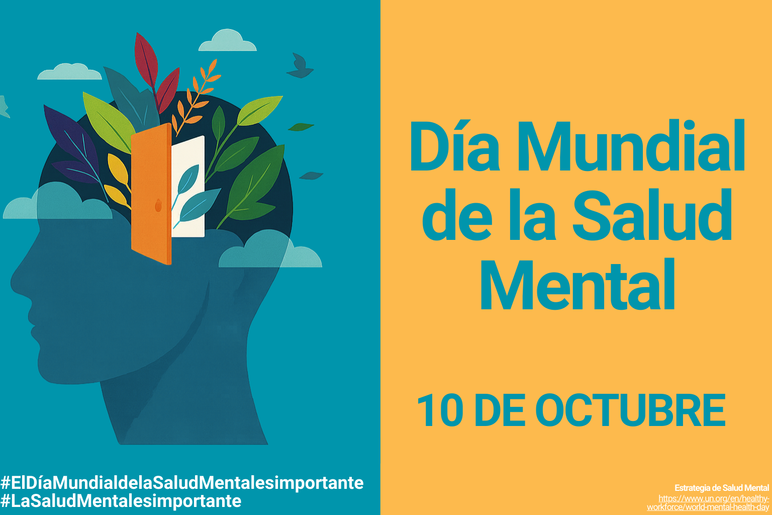 imagen de Naciones Unidas para el Día Mundial de la Salud Mental