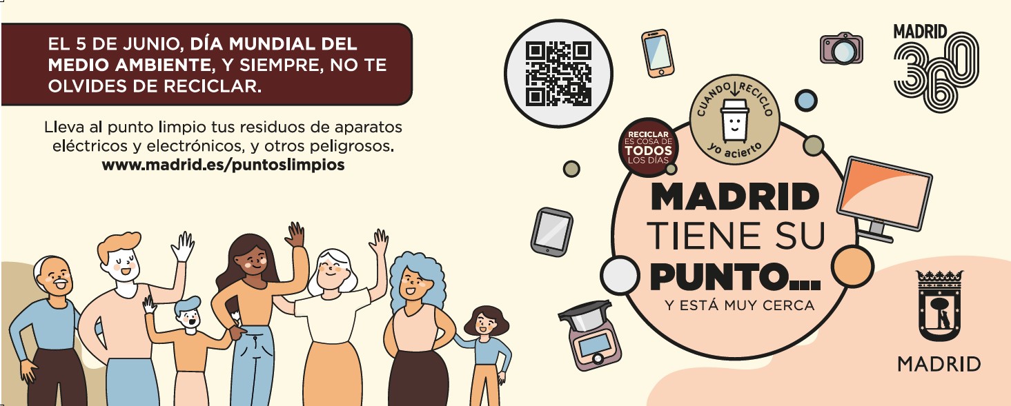 Campaña de Madrid tiene su punto para el Día del Medio Ambiente