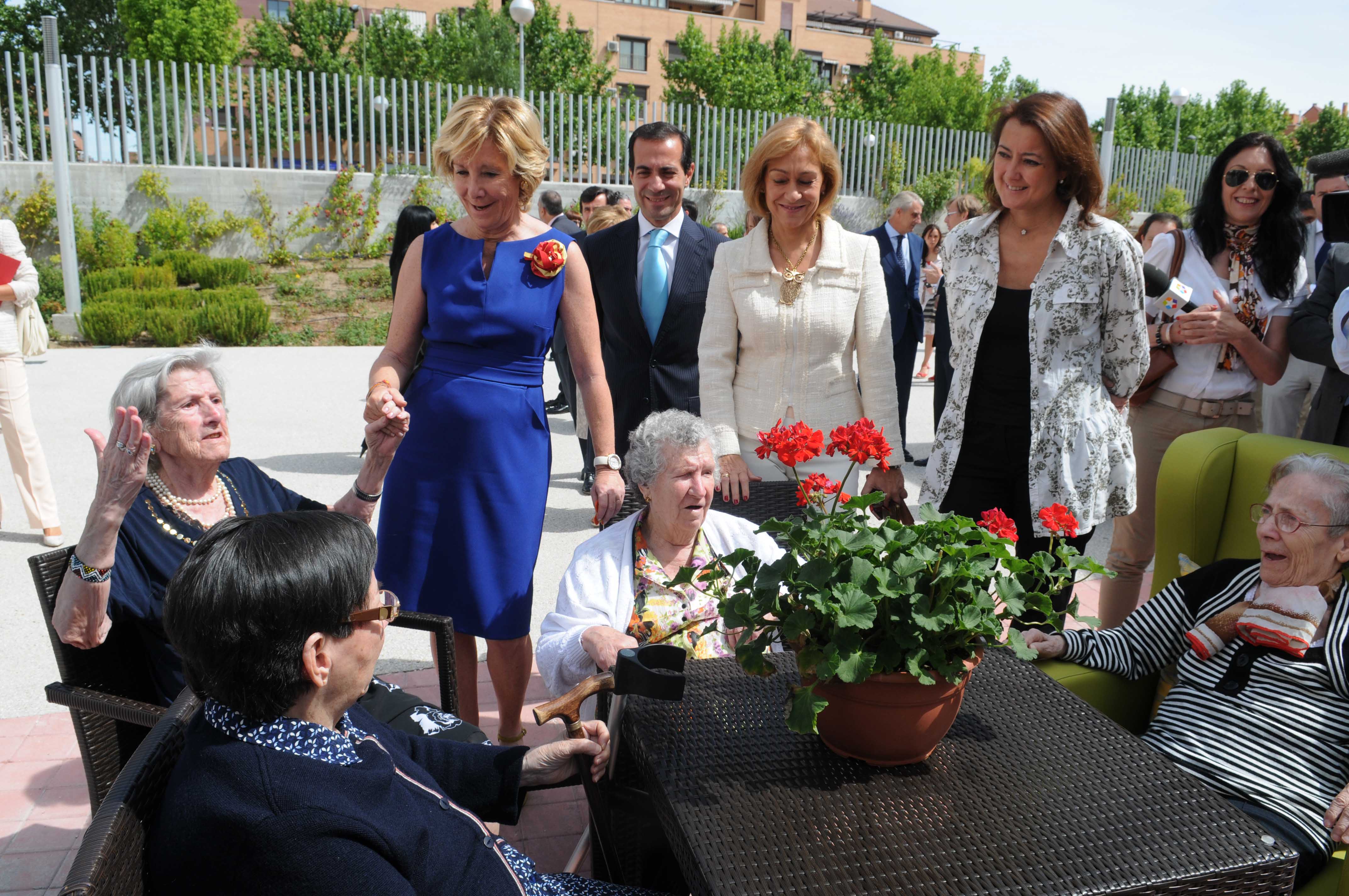 Navarro en un centro de Día del Ensanche de Vallecas - Ayuntamiento de  Madrid