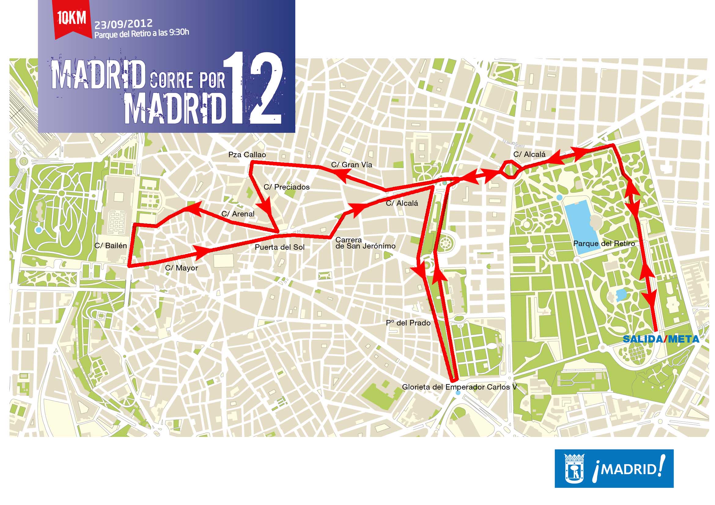 Dispositivo municipal con motivo de la carrera “Madrid corre por Madrid” Ayuntamiento de Madrid