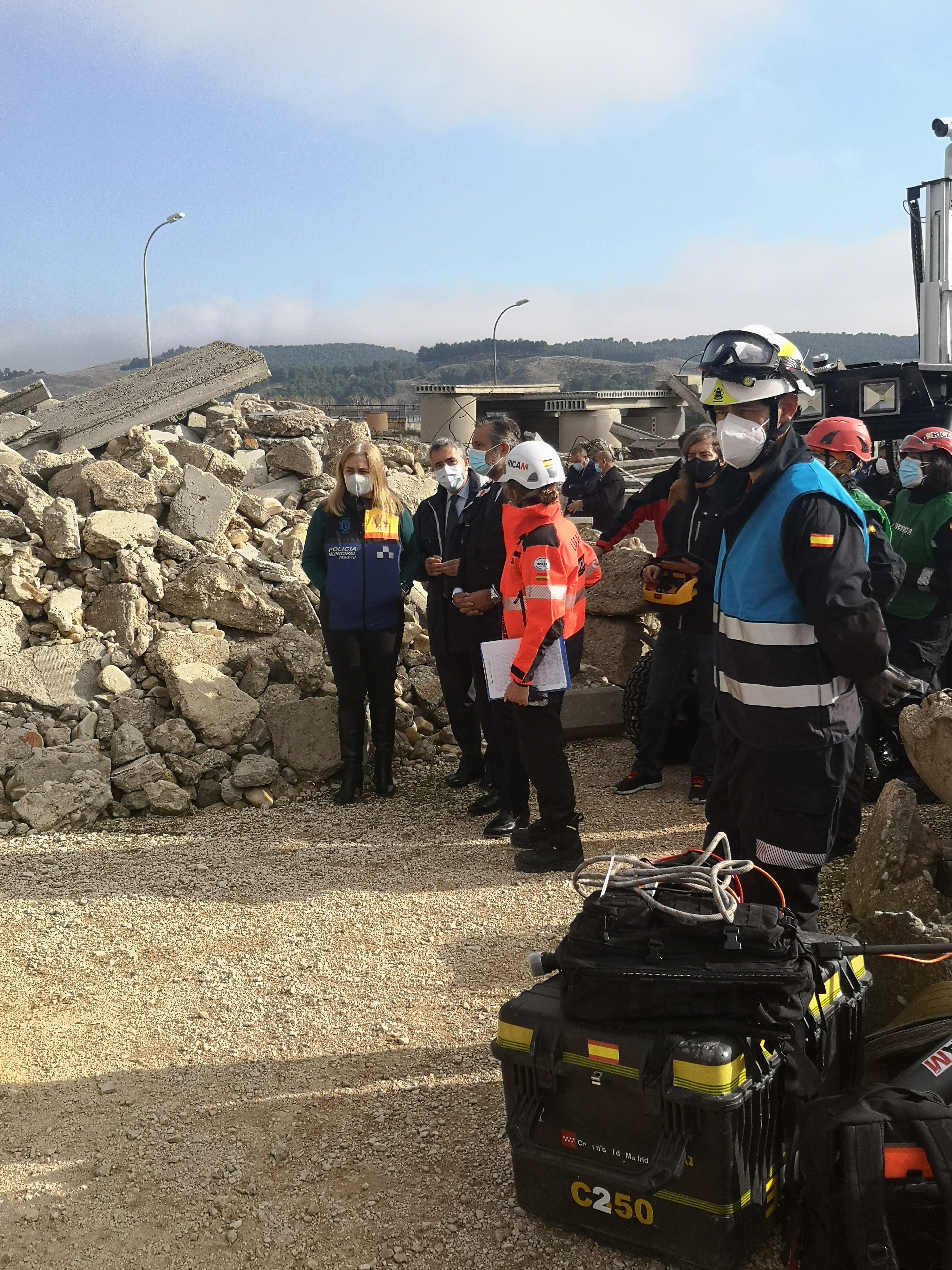 La Policia Municipal De Madrid Participa En Un Simulacro De Terremoto De Alta Intensidad En El Marco De Un Proyecto Europeo Ayuntamiento De Madrid