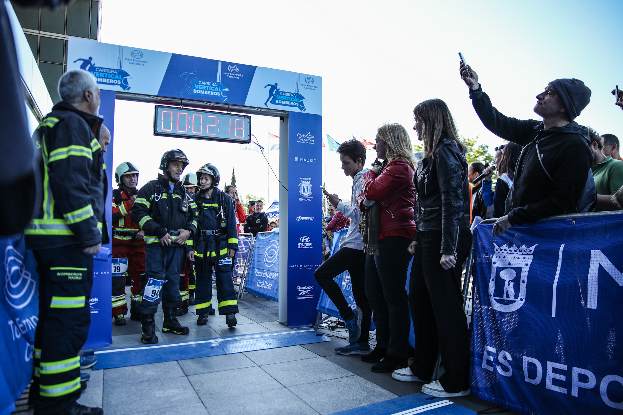 El Cuerpo Municipal De Bomberos De Madrid Celebra Su VII Carrera ...