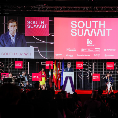 Almeida agradece a los participantes del South Summit sus ideas visionarias que “enriquecen la vida de las personas e inspiran a las ciudades”