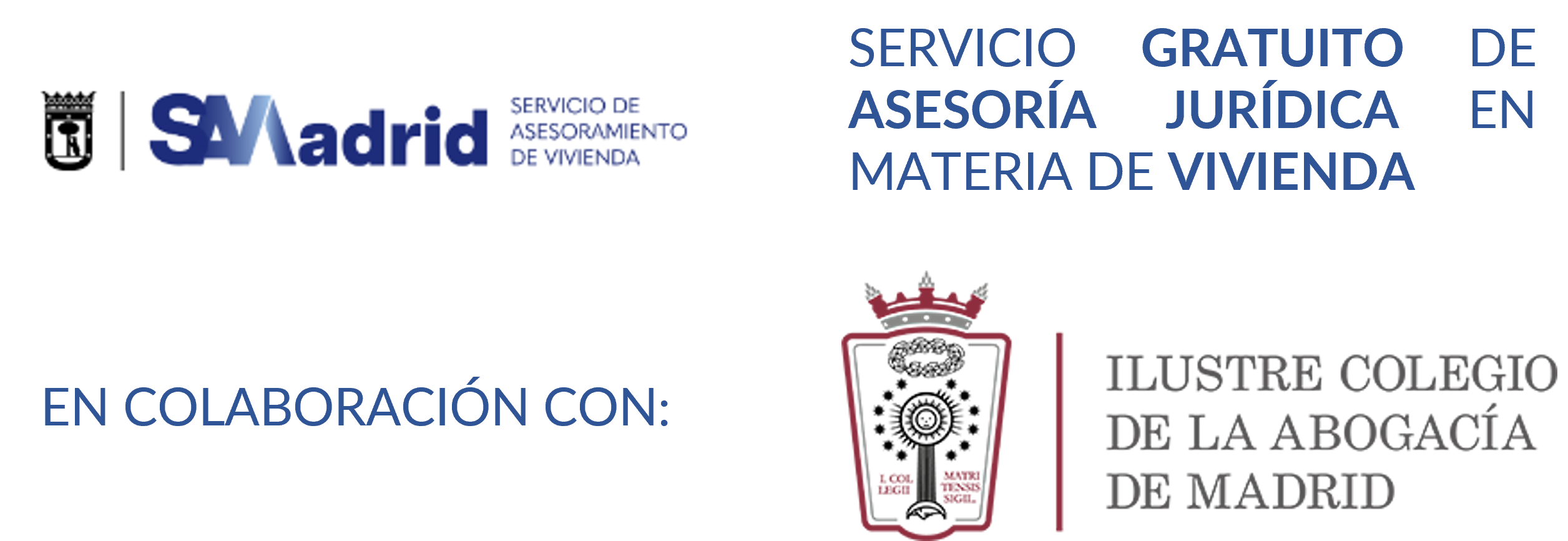 Logotipo del Colegio Oficial de la Abogacía de Madrid