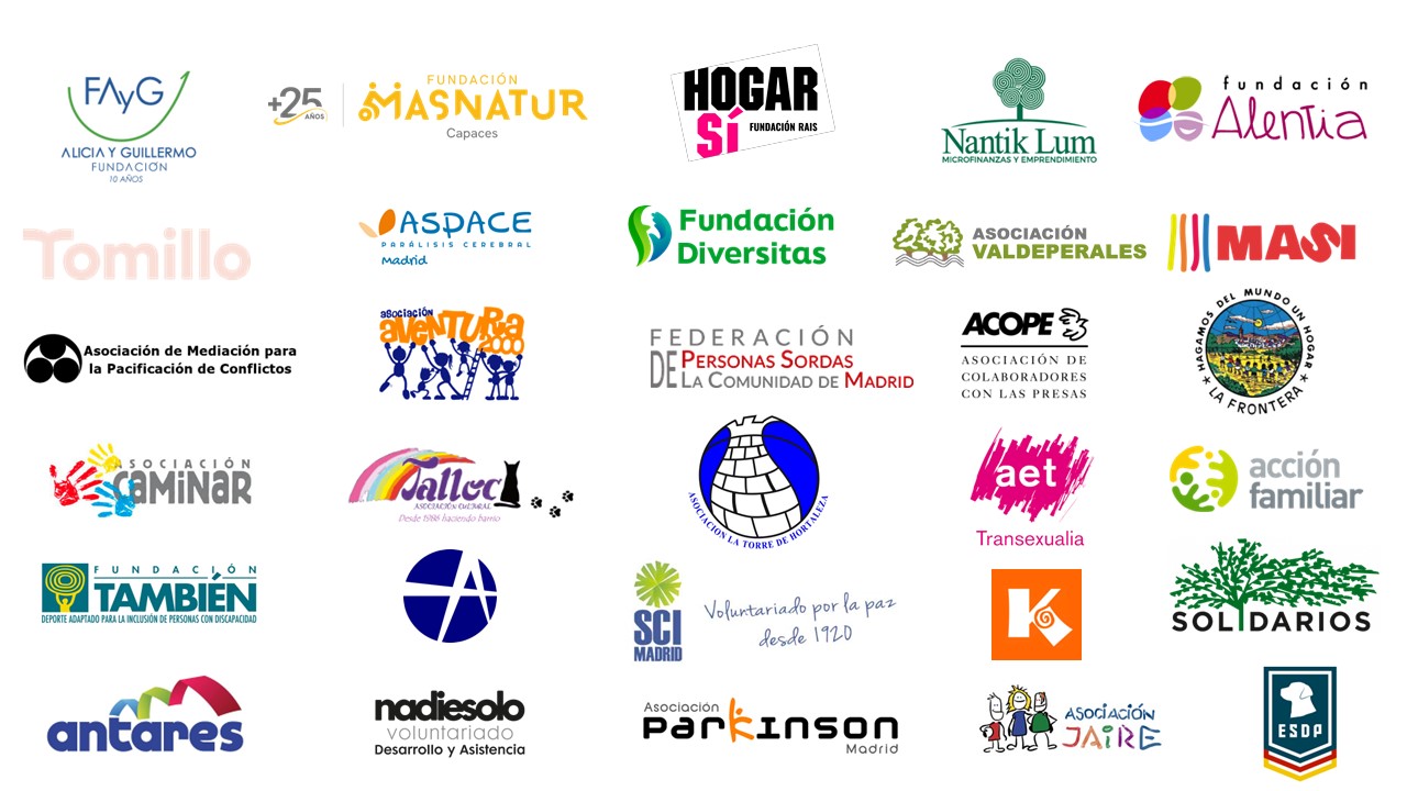Logos entidades subvencionadas
