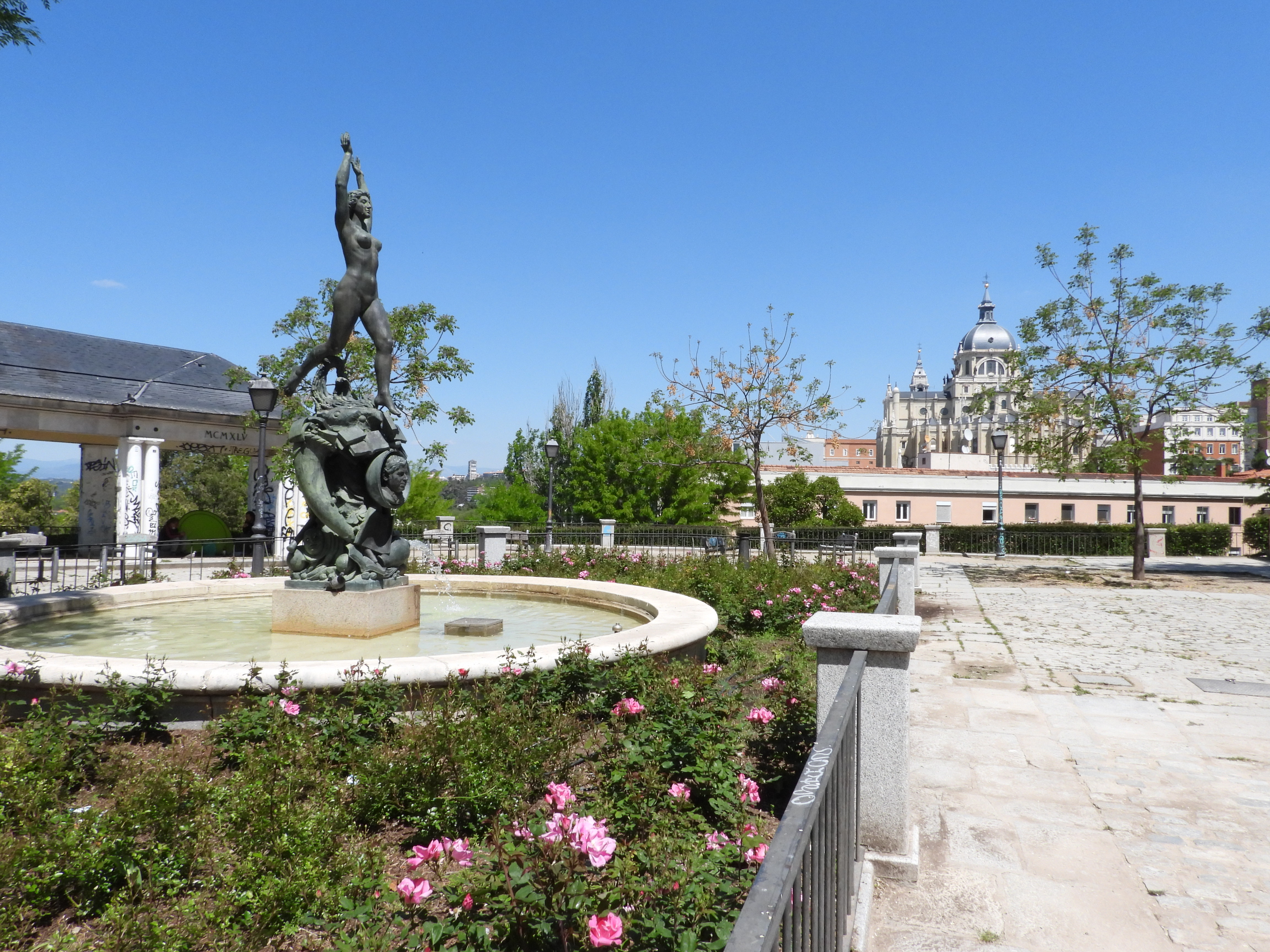 Fuente Jardines de las Vistillas